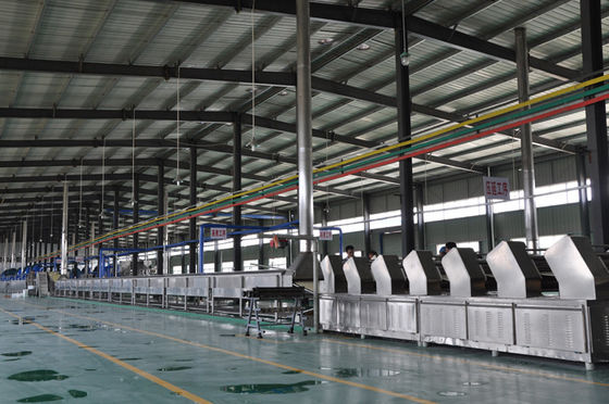 中国 自動軽食によって揚げられている即刻の作成メーカーの生産ライン機械類 サプライヤー