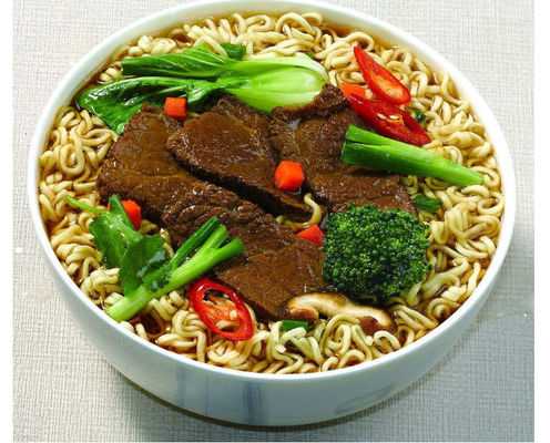 機械に強いステンレス鋼材料をする非揚げられていた即席めん類 サプライヤー